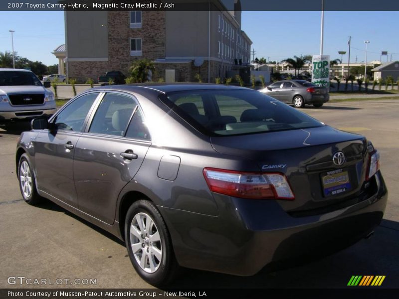 Magnetic Gray Metallic / Ash 2007 Toyota Camry Hybrid