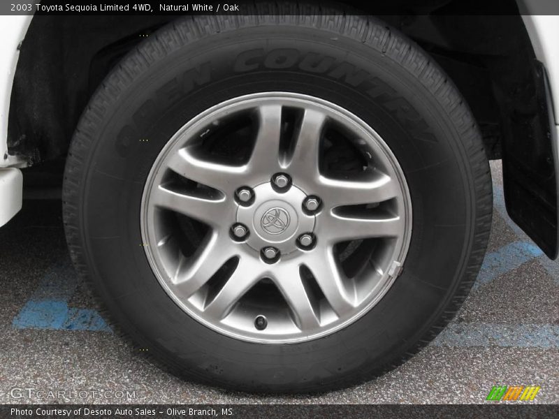 Natural White / Oak 2003 Toyota Sequoia Limited 4WD