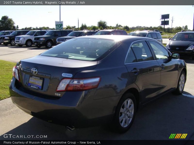 Magnetic Gray Metallic / Ash 2007 Toyota Camry Hybrid