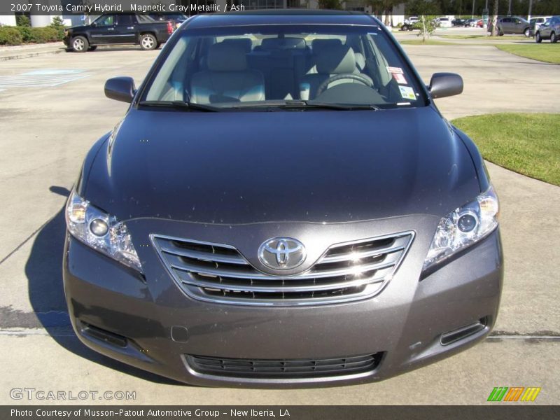 Magnetic Gray Metallic / Ash 2007 Toyota Camry Hybrid