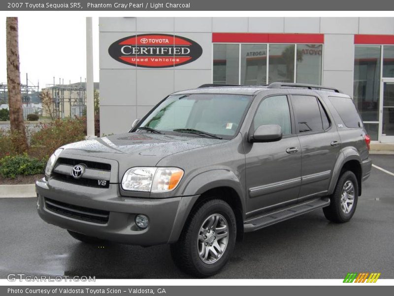 Phantom Gray Pearl / Light Charcoal 2007 Toyota Sequoia SR5