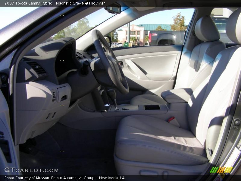 Magnetic Gray Metallic / Ash 2007 Toyota Camry Hybrid