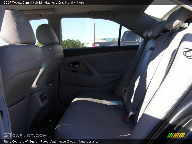 Magnetic Gray Metallic / Ash 2007 Toyota Camry Hybrid