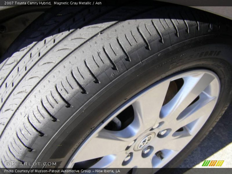 Magnetic Gray Metallic / Ash 2007 Toyota Camry Hybrid