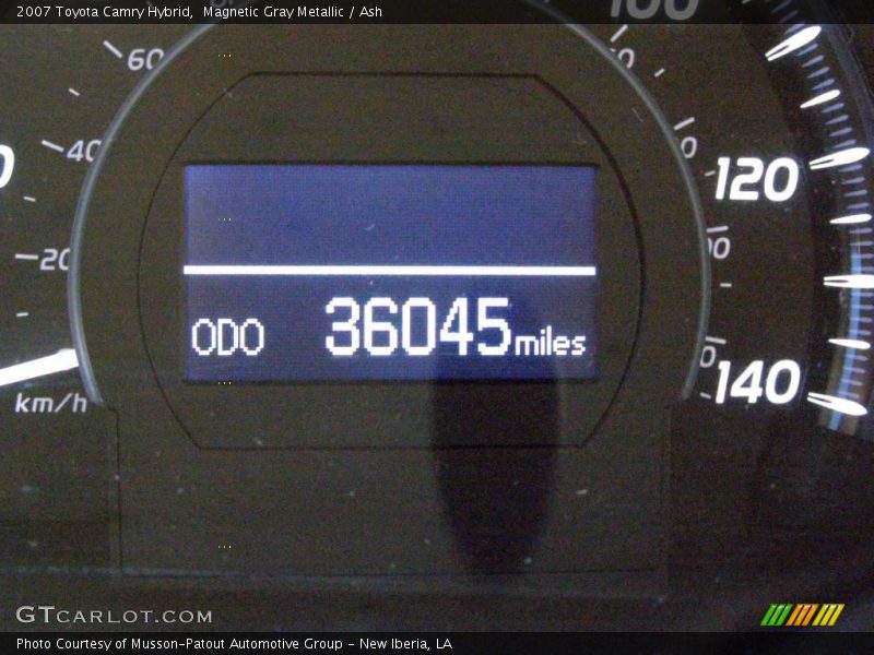 Magnetic Gray Metallic / Ash 2007 Toyota Camry Hybrid