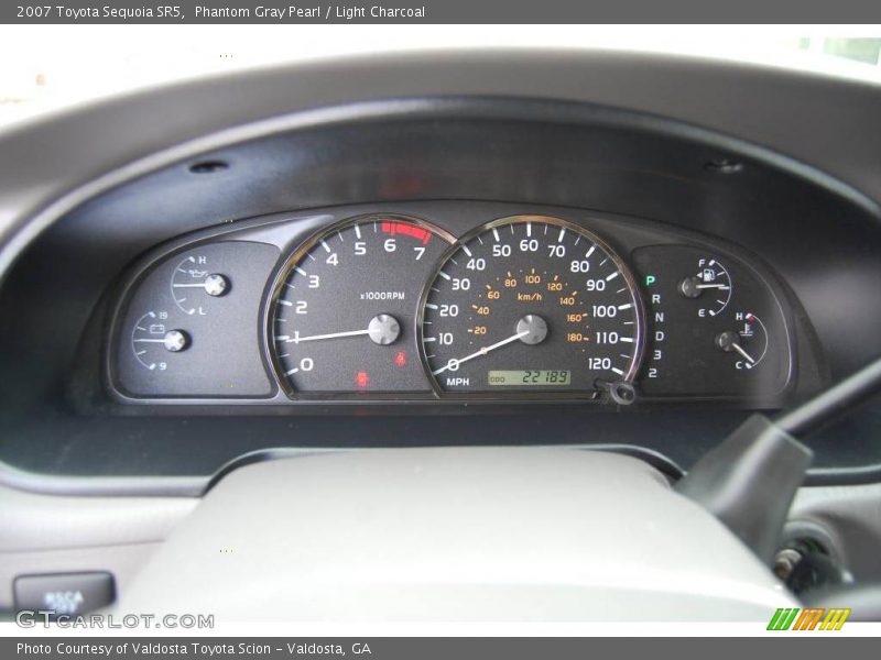 Phantom Gray Pearl / Light Charcoal 2007 Toyota Sequoia SR5