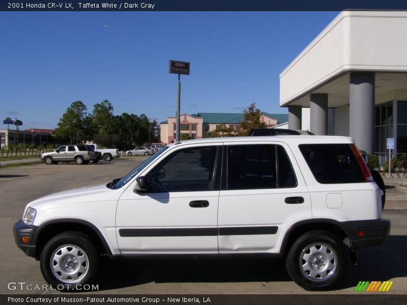Taffeta White / Dark Gray 2001 Honda CR-V LX