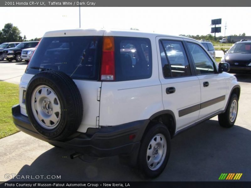 Taffeta White / Dark Gray 2001 Honda CR-V LX