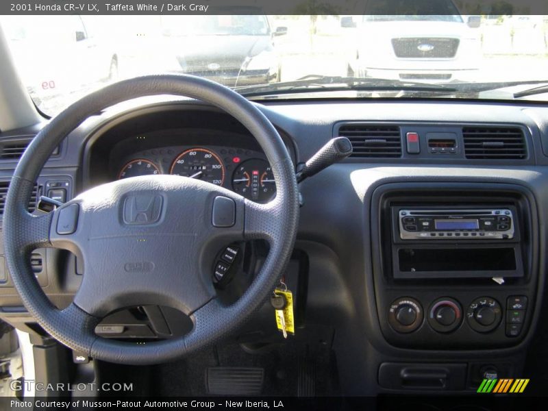 Taffeta White / Dark Gray 2001 Honda CR-V LX
