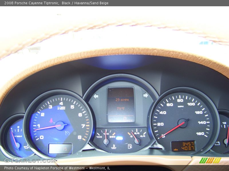 Black / Havanna/Sand Beige 2008 Porsche Cayenne Tiptronic