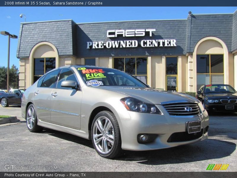 Sahara Sandstone / Graphite 2008 Infiniti M 35 S Sedan