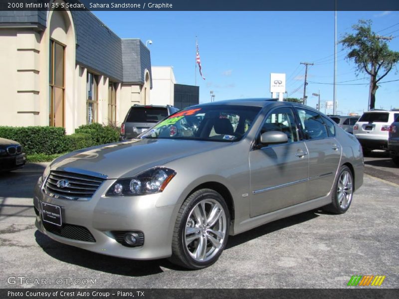 Sahara Sandstone / Graphite 2008 Infiniti M 35 S Sedan