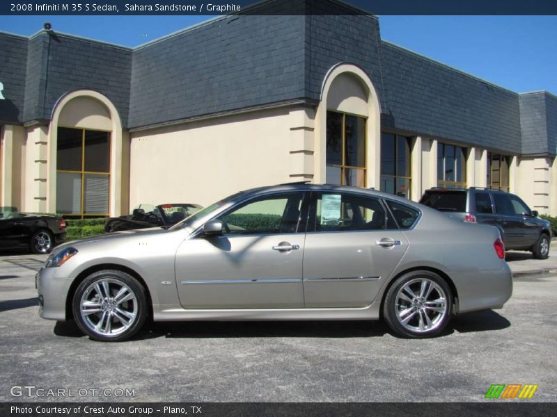 Sahara Sandstone / Graphite 2008 Infiniti M 35 S Sedan