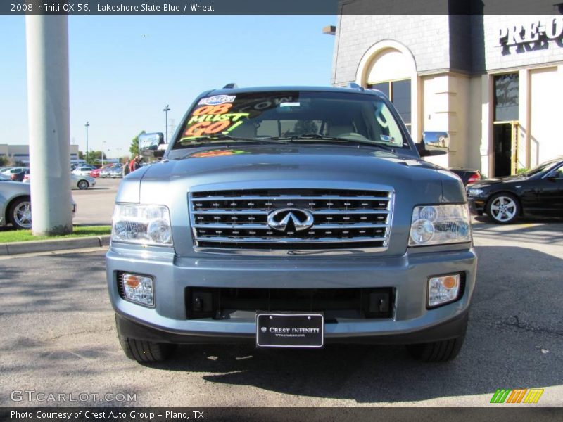 Lakeshore Slate Blue / Wheat 2008 Infiniti QX 56