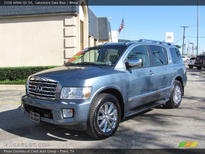 Lakeshore Slate Blue / Wheat 2008 Infiniti QX 56