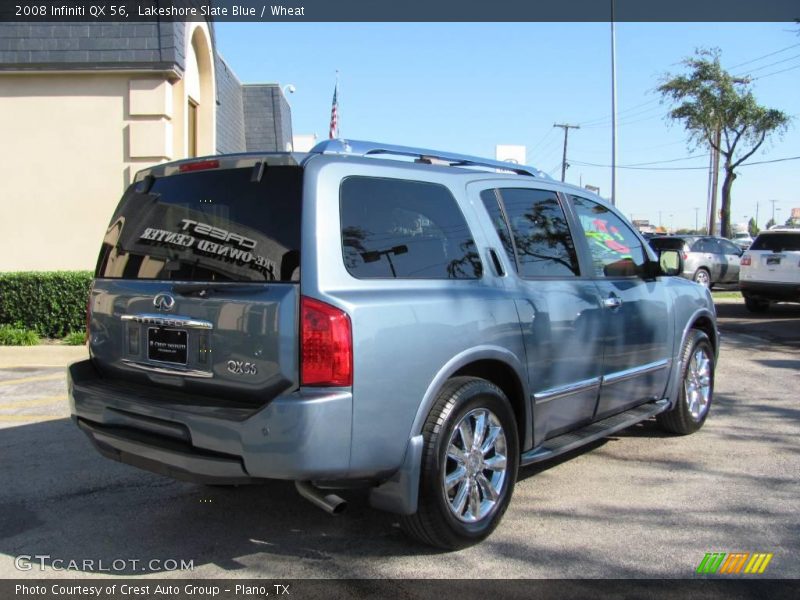 Lakeshore Slate Blue / Wheat 2008 Infiniti QX 56
