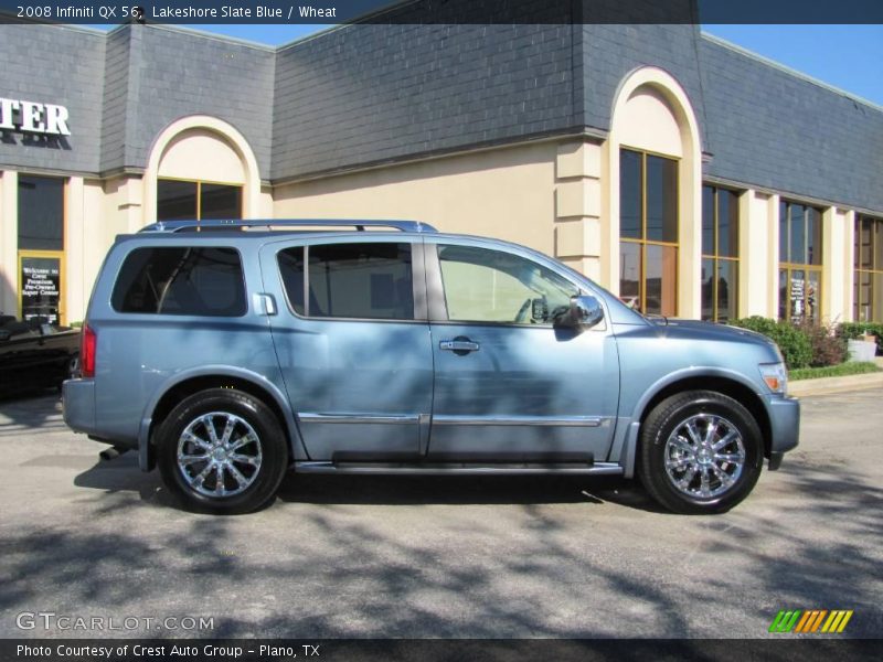 Lakeshore Slate Blue / Wheat 2008 Infiniti QX 56