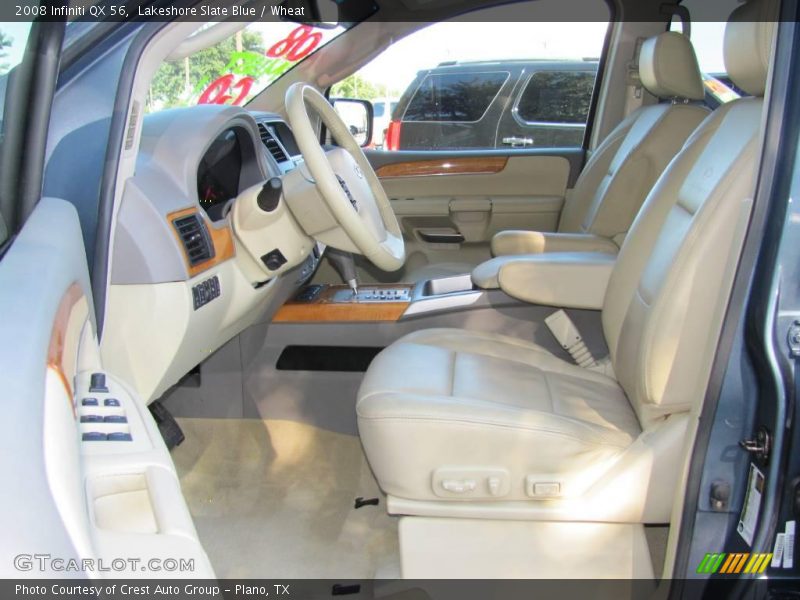 Lakeshore Slate Blue / Wheat 2008 Infiniti QX 56