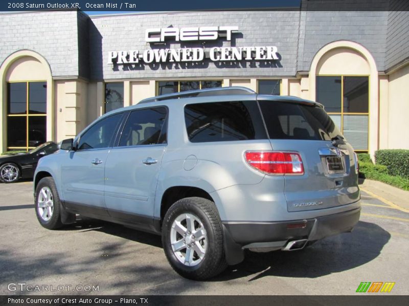 Ocean Mist / Tan 2008 Saturn Outlook XR