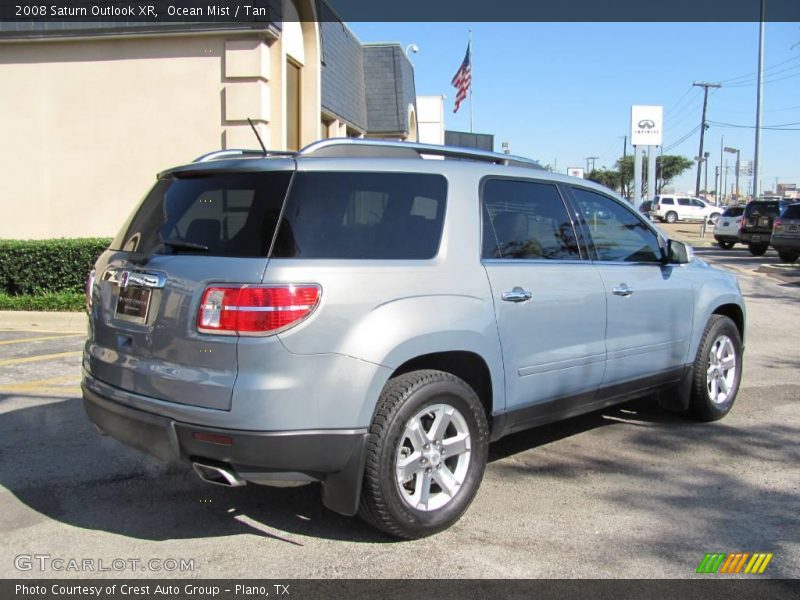 Ocean Mist / Tan 2008 Saturn Outlook XR