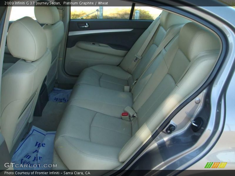 Platinum Graphite / Wheat 2009 Infiniti G 37 Journey Sedan