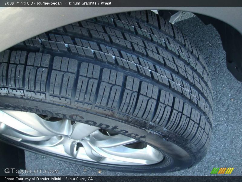 Platinum Graphite / Wheat 2009 Infiniti G 37 Journey Sedan