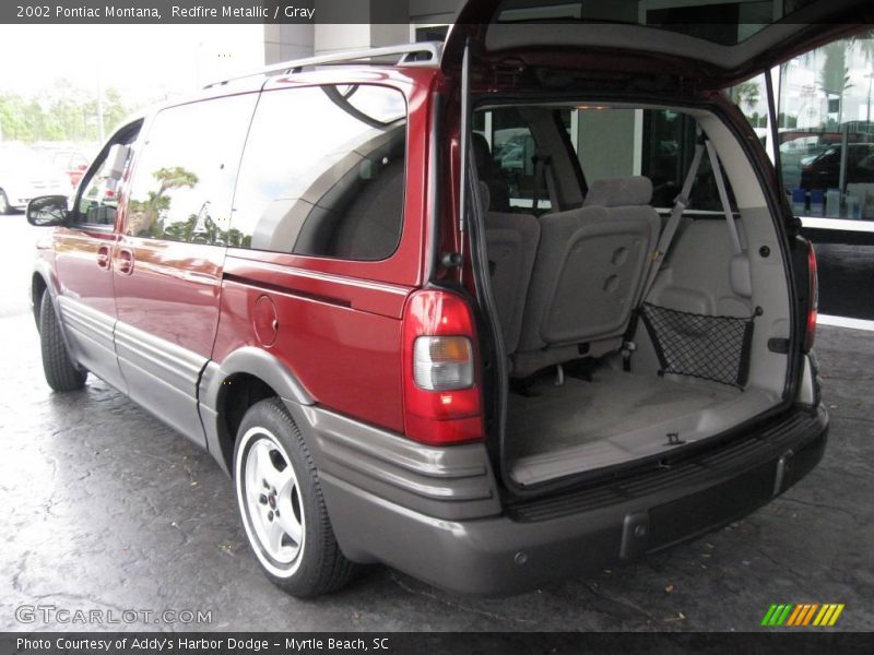 Redfire Metallic / Gray 2002 Pontiac Montana