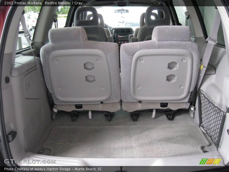 Redfire Metallic / Gray 2002 Pontiac Montana