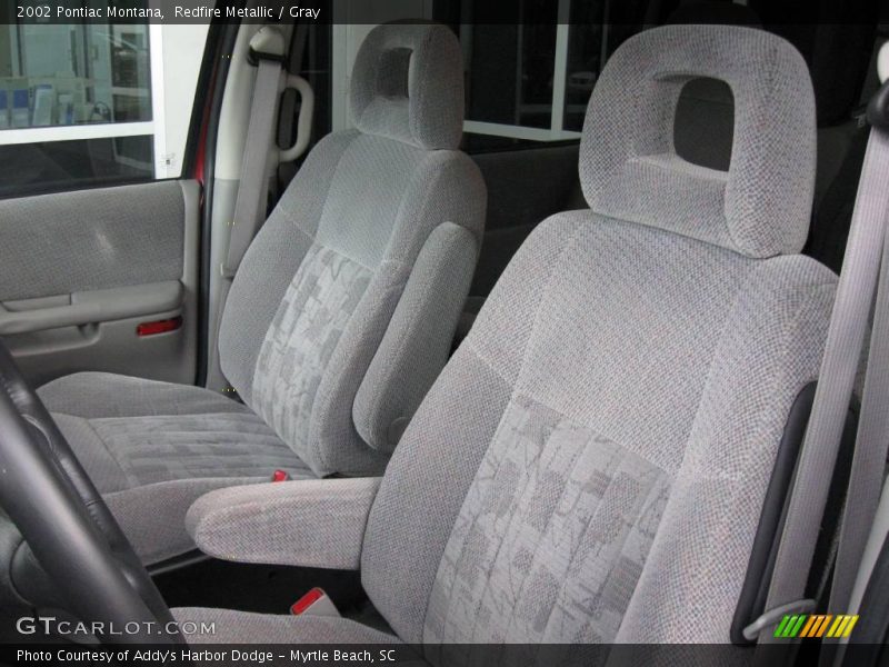 Redfire Metallic / Gray 2002 Pontiac Montana