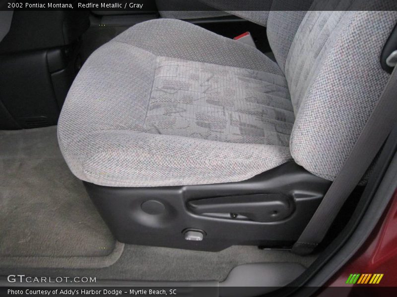 Redfire Metallic / Gray 2002 Pontiac Montana