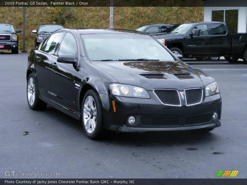 Panther Black / Onyx 2009 Pontiac G8 Sedan