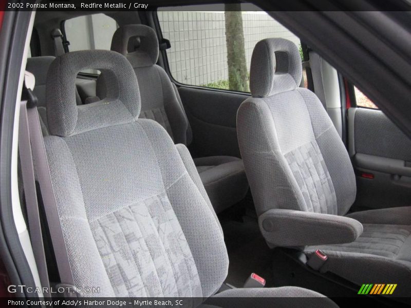 Redfire Metallic / Gray 2002 Pontiac Montana