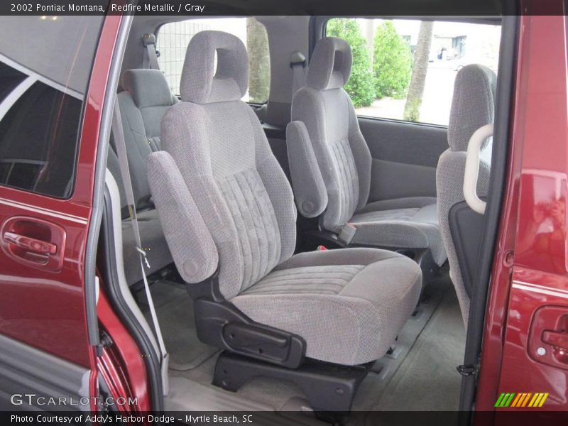 Redfire Metallic / Gray 2002 Pontiac Montana