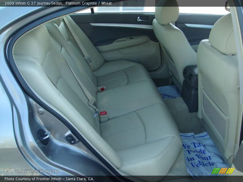 Platinum Graphite / Wheat 2009 Infiniti G 37 Journey Sedan