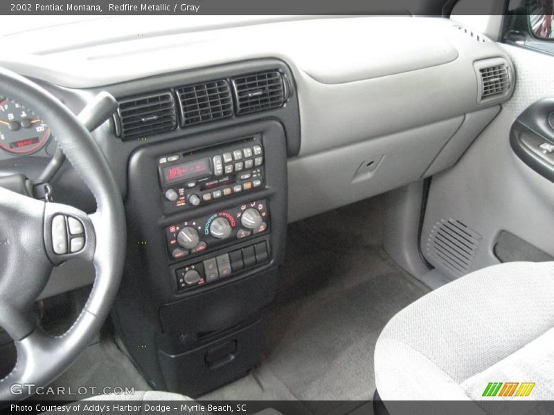 Redfire Metallic / Gray 2002 Pontiac Montana