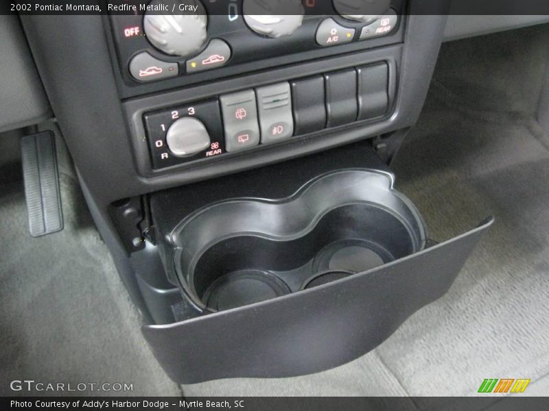 Redfire Metallic / Gray 2002 Pontiac Montana