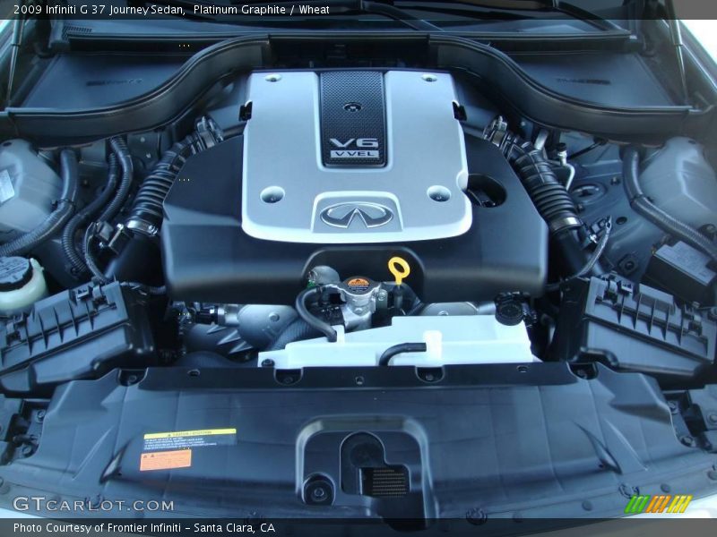 Platinum Graphite / Wheat 2009 Infiniti G 37 Journey Sedan