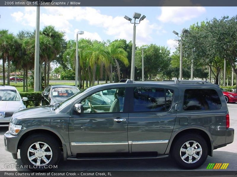 Silver Graphite / Willow 2006 Infiniti QX 56