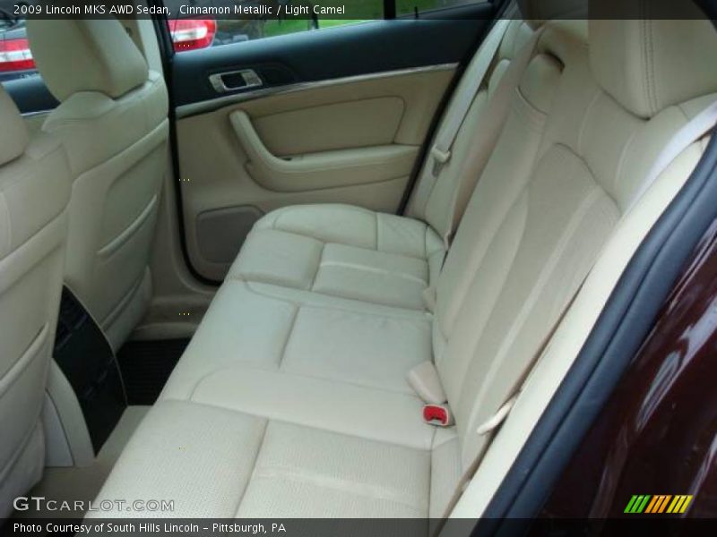 Cinnamon Metallic / Light Camel 2009 Lincoln MKS AWD Sedan