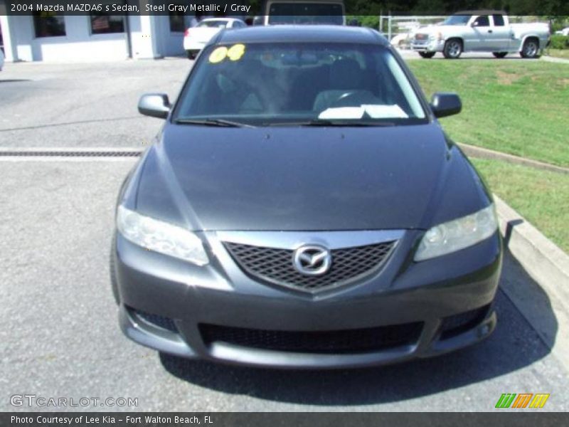 Steel Gray Metallic / Gray 2004 Mazda MAZDA6 s Sedan