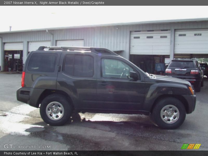 Night Armor Black Metallic / Steel/Graphite 2007 Nissan Xterra X