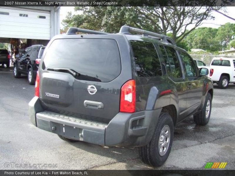 Night Armor Black Metallic / Steel/Graphite 2007 Nissan Xterra X