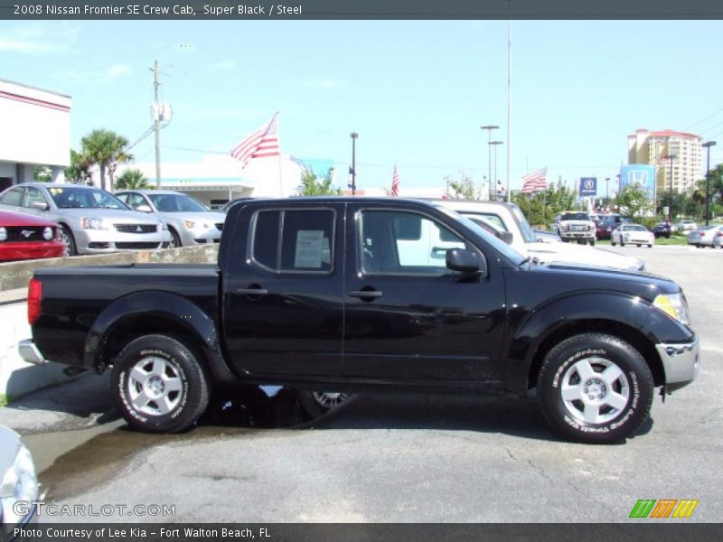 Super Black / Steel 2008 Nissan Frontier SE Crew Cab