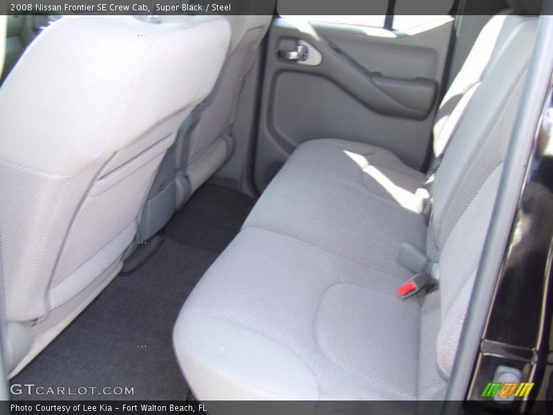 Super Black / Steel 2008 Nissan Frontier SE Crew Cab