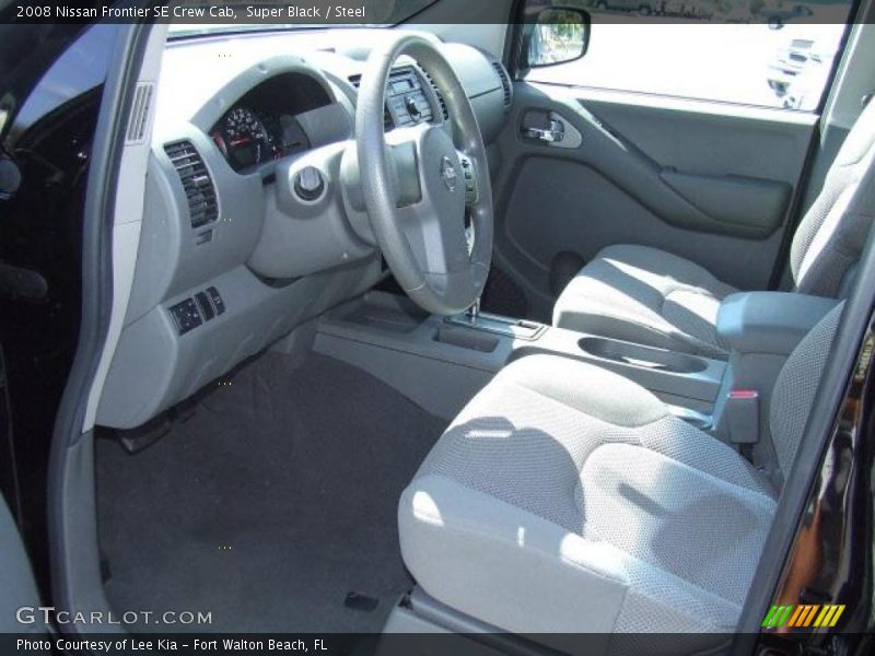 Super Black / Steel 2008 Nissan Frontier SE Crew Cab