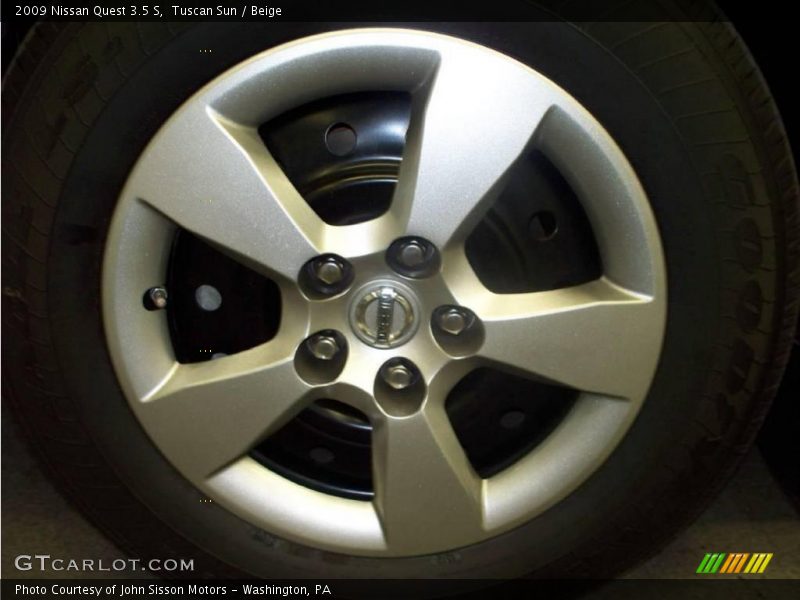 Tuscan Sun / Beige 2009 Nissan Quest 3.5 S