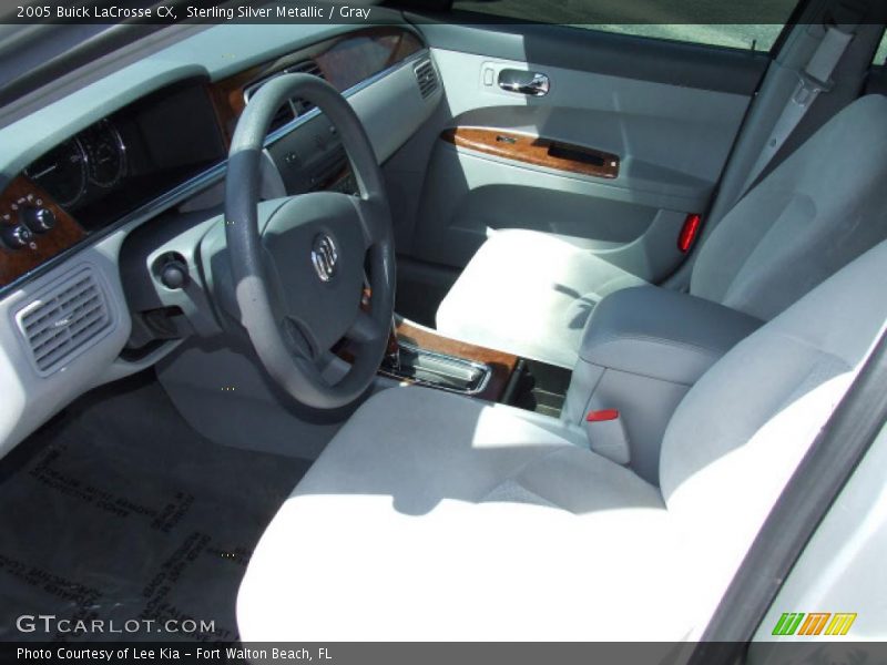 Sterling Silver Metallic / Gray 2005 Buick LaCrosse CX