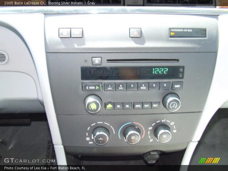 Sterling Silver Metallic / Gray 2005 Buick LaCrosse CX