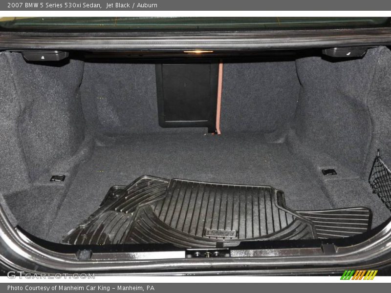 Jet Black / Auburn 2007 BMW 5 Series 530xi Sedan