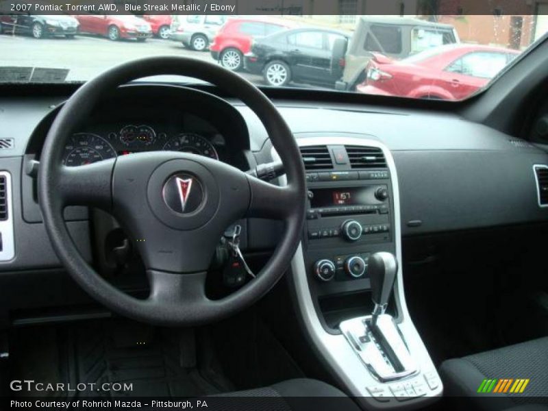 Blue Streak Metallic / Ebony 2007 Pontiac Torrent AWD